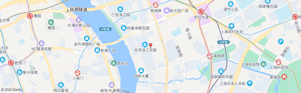 上海潍坊西路浦城路_公交站地图_上海公交_妙搜公交查询2024
