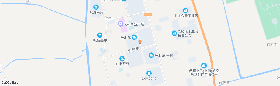 上海千汇路金亭公路_公交站地图_上海公交_妙搜公交查询2024