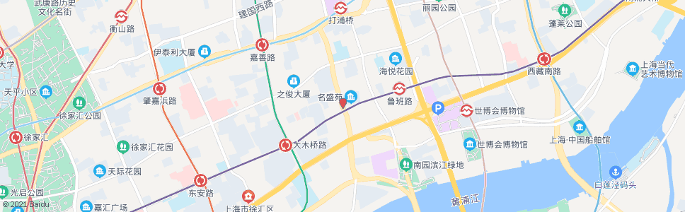 上海瑞金南路瞿溪路_公交站地图_上海公交_妙搜公交查询2025