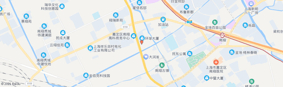 上海裕丰路沪宜公路(久友大厦)_公交站地图_上海公交_妙搜公交查询2025