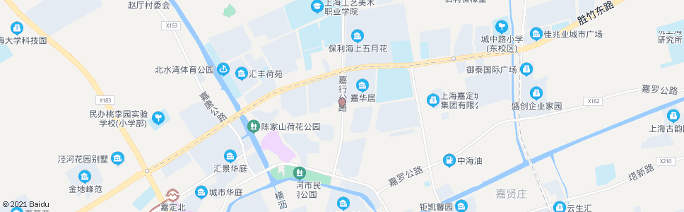 上海嘉行公路平城路_公交站地图_上海公交_妙搜公交查询2025