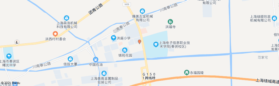 上海瓦洪公路洪中路_公交站地图_上海公交_妙搜公交查询2024