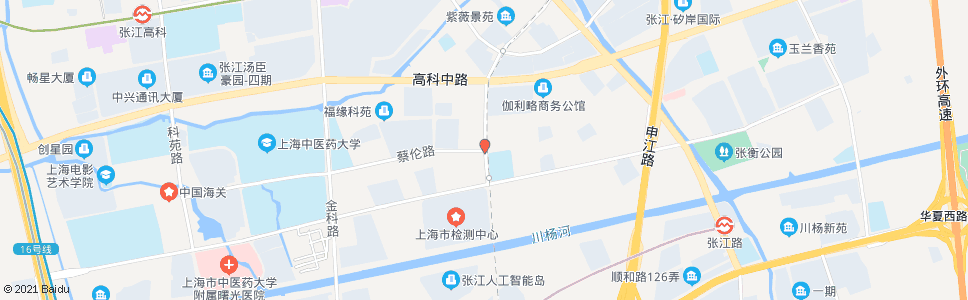 上海蔡伦路哥白尼路_公交站地图_上海公交_妙搜公交查询2024