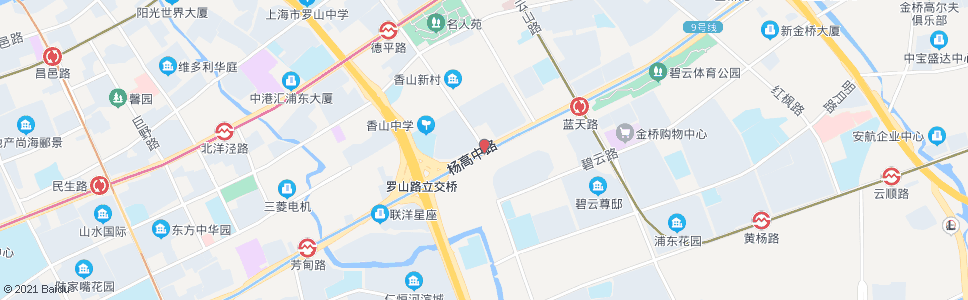 上海德平路杨高中路_公交站地图_上海公交_妙搜公交查询2025