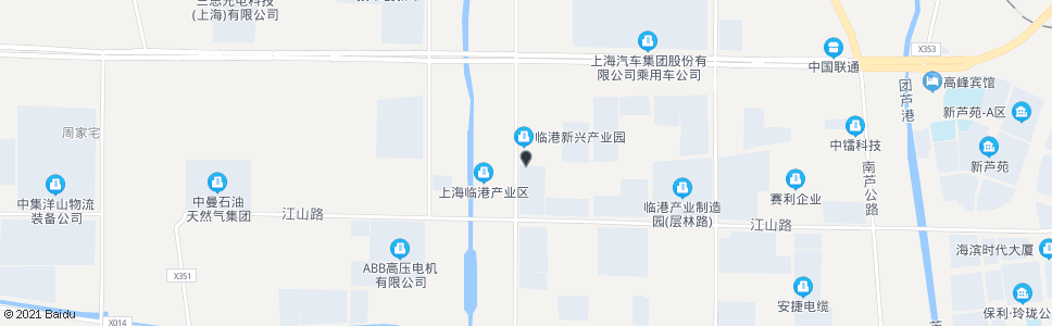 上海飞渡路新元南路(临港集团)_公交站地图_上海公交_妙搜公交查询2024