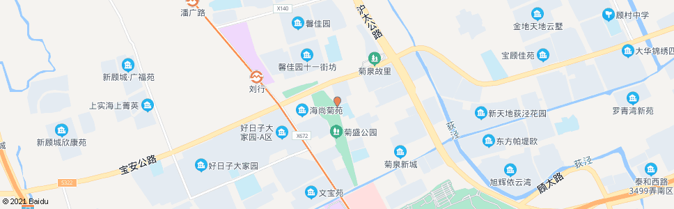 上海菊盛路宝安公路_公交站地图_上海公交_妙搜公交查询2024