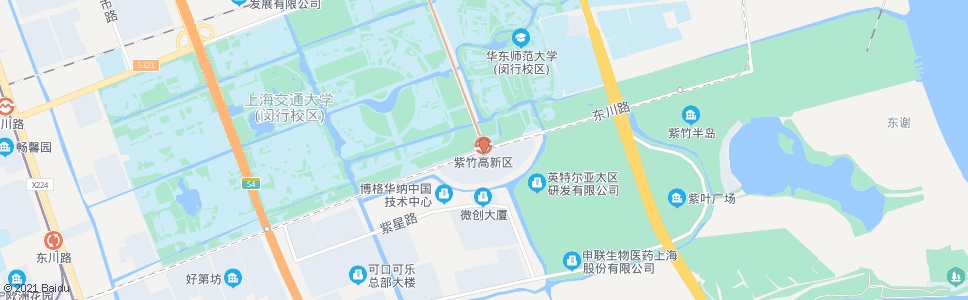 上海莲花南路东川路_公交站地图_上海公交_妙搜公交查询2025