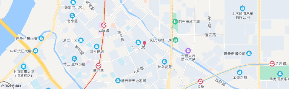 上海博兴路东陆路_公交站地图_上海公交_妙搜公交查询2024