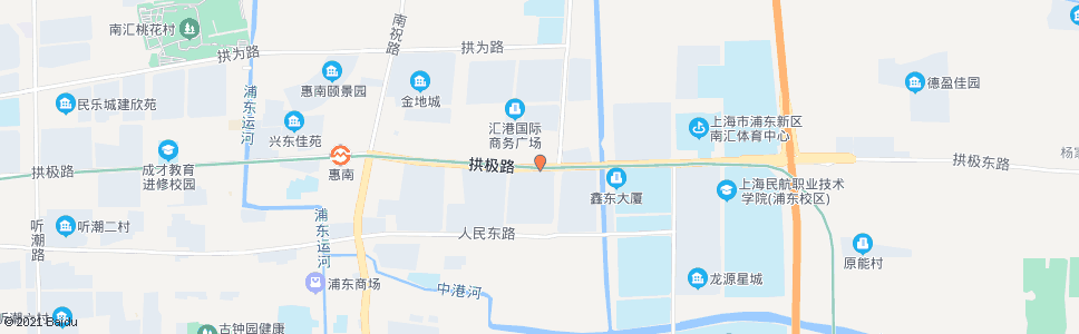 上海拱极路川南奉公路_公交站地图_上海公交_妙搜公交查询2025