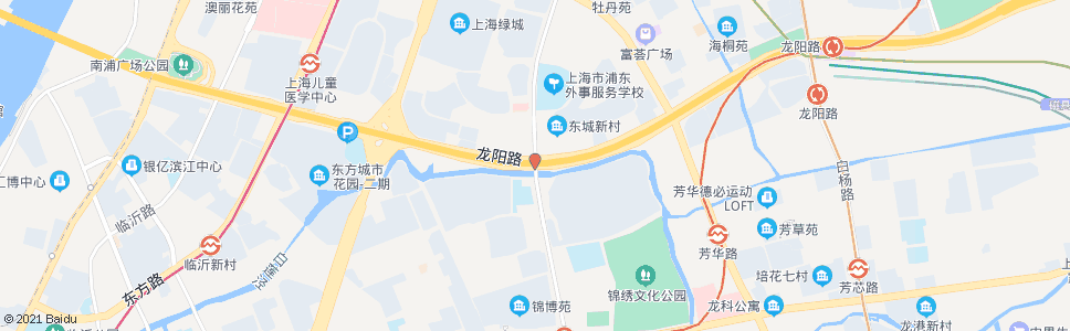 上海龙阳路锦绣路_公交站地图_上海公交_妙搜公交查询2024