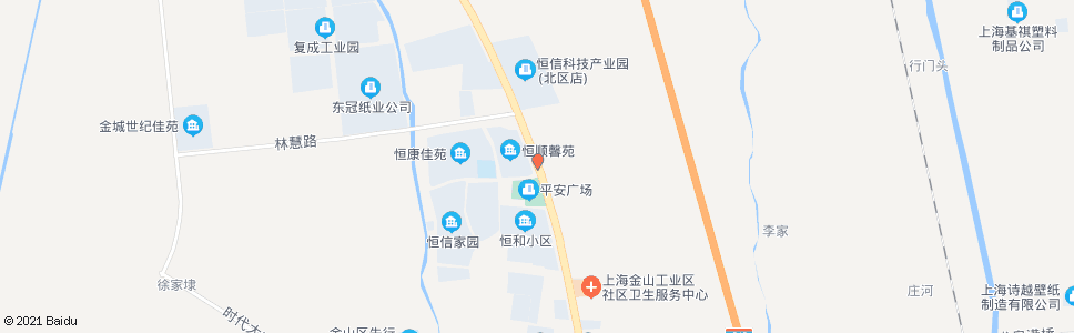 上海亭卫公路恒康路_公交站地图_上海公交_妙搜公交查询2024