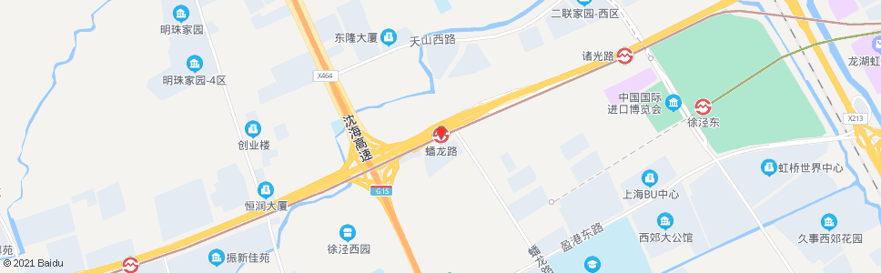 上海华徐公路蟠龙中路_公交站地图_上海公交_妙搜公交查询2024