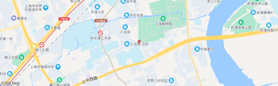 上海龙川北路百色路_公交站地图_上海公交_妙搜公交查询2025