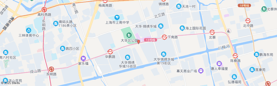 上海成山路锦尊路_公交站地图_上海公交_妙搜公交查询2024