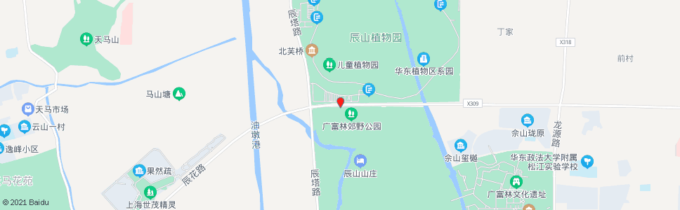 上海辰花公路新辰公路(陈家村)_公交站地图_上海公交_妙搜公交查询2024