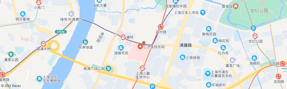 上海浦建路东方路_公交站地图_上海公交_妙搜公交查询2024
