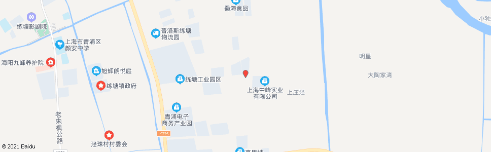 上海章练塘路朱枫公路(招呼站)_公交站地图_上海公交_妙搜公交查询2024