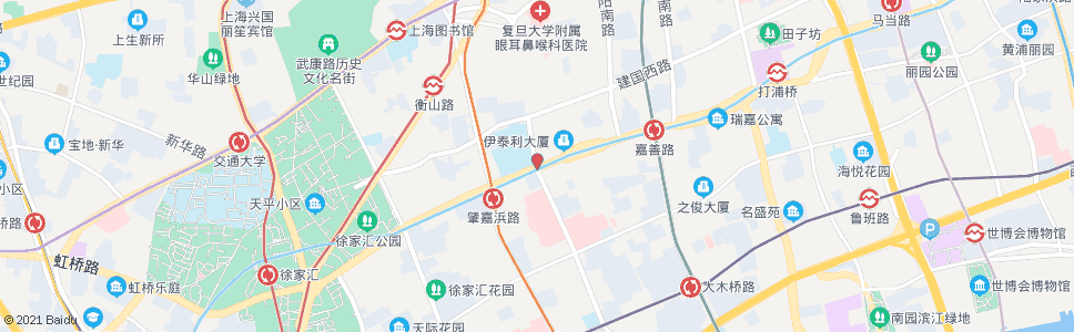 上海肇嘉浜路枫林路(临时站)_公交站地图_上海公交_妙搜公交查询2024