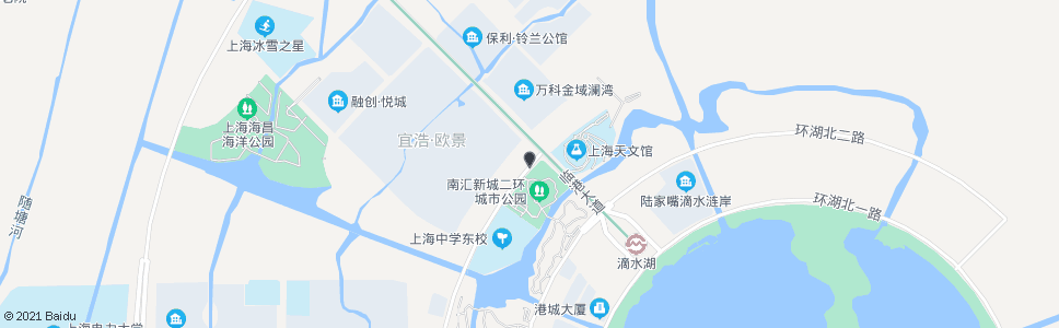 上海环湖西三路临港大道_公交站地图_上海公交_妙搜公交查询2024