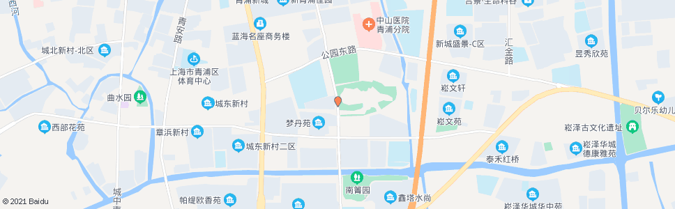 上海华青南路青龙路_公交站地图_上海公交_妙搜公交查询2024