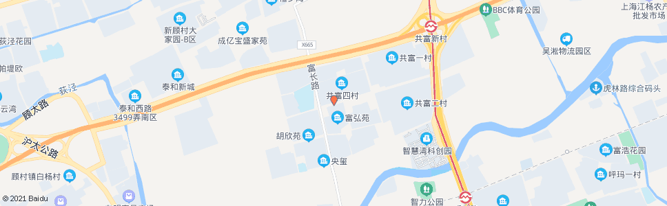 上海富长路共富路_公交站地图_上海公交_妙搜公交查询2024
