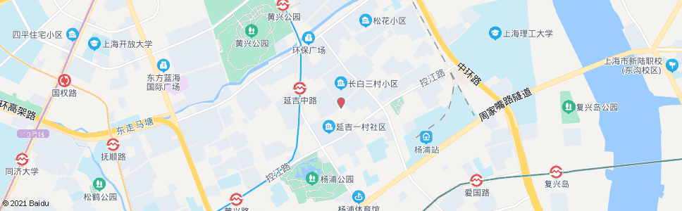 上海延吉东路水丰路_公交站地图_上海公交_妙搜公交查询2024