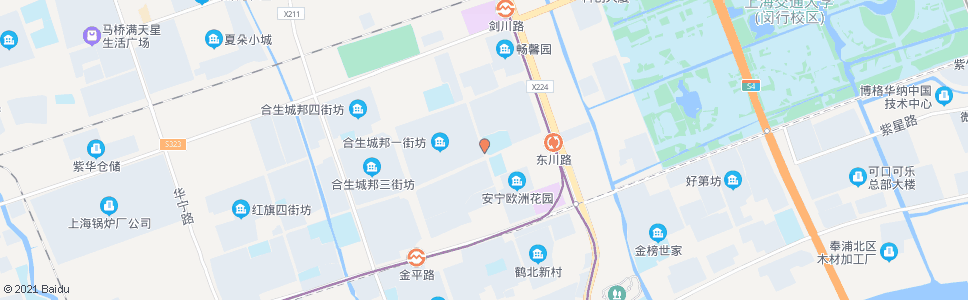 上海安宁路景谷路_公交站地图_上海公交_妙搜公交查询2024