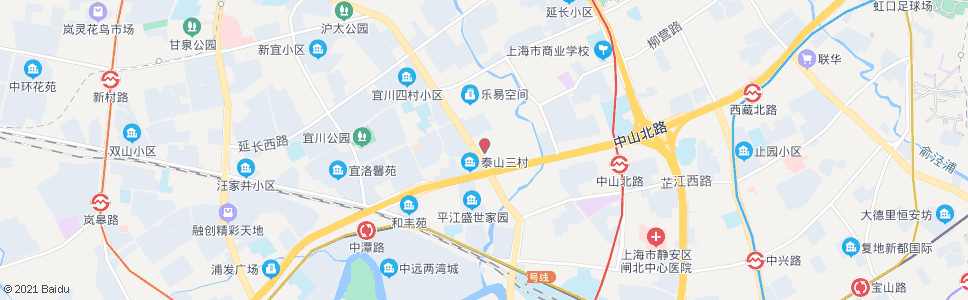 上海洛川中路沪太路(长途汽车站)_公交站地图_上海公交_妙搜公交查询2025