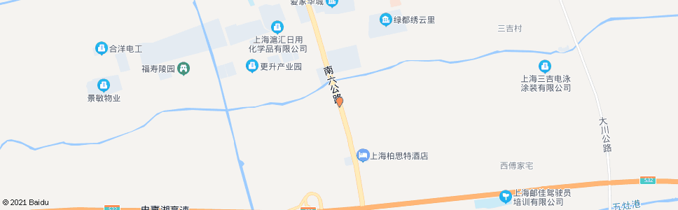 上海南六公路朱店_公交站地图_上海公交_妙搜公交查询2024