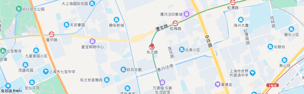 上海东兰路站_公交站地图_上海公交_妙搜公交查询2024