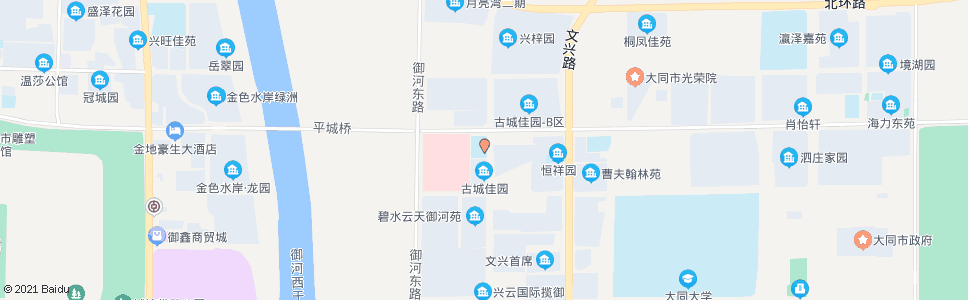 大同北岳小学_公交站地图_大同公交_妙搜公交查询2024