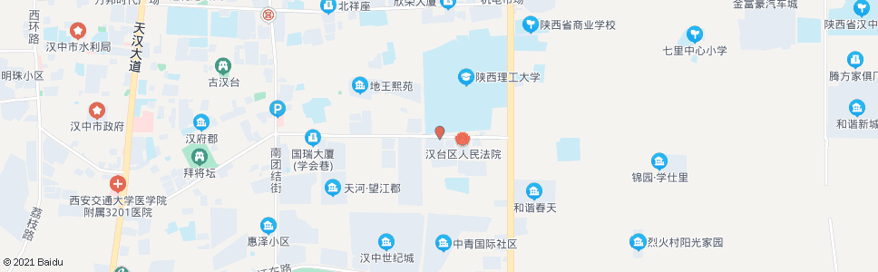 汉中聚兴名苑小区(陕理工学院南门)_公交站地图_汉中公交_妙搜公交查询2024