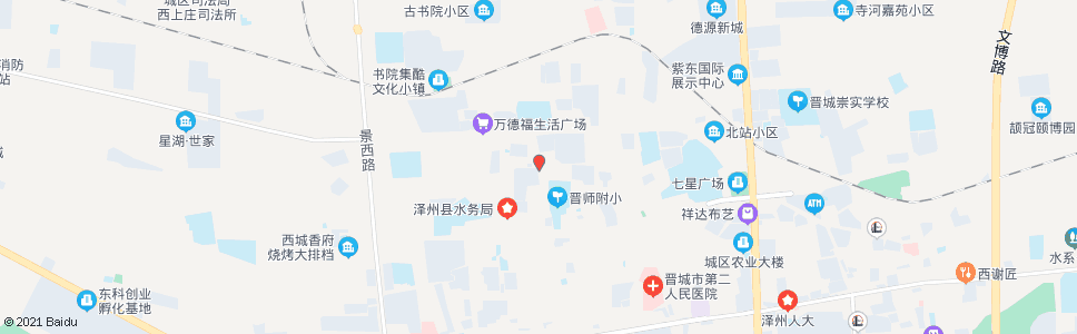 晋城北大街_公交站地图_晋城公交_妙搜公交查询2024