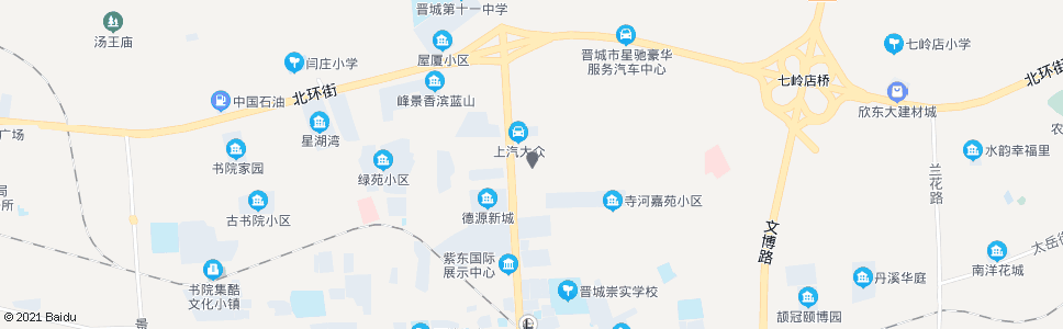 晋城城区中医院_公交站地图_晋城公交_妙搜公交查询2024