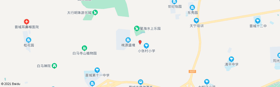 晋城小张村(S332)_公交站地图_晋城公交_妙搜公交查询2024