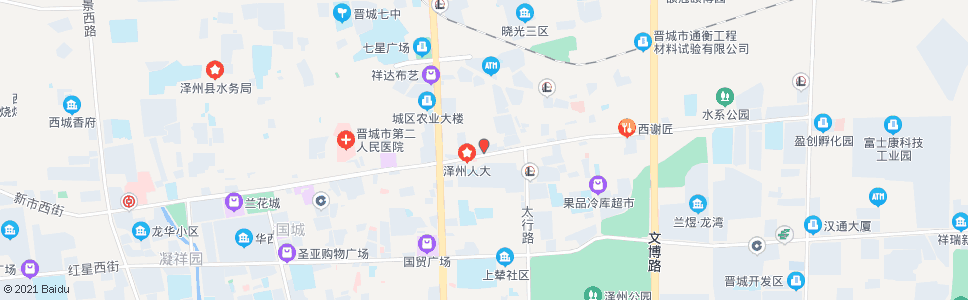 晋城高都大酒店_公交站地图_晋城公交_妙搜公交查询2024