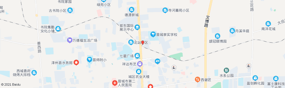 晋城泽北油站_公交站地图_晋城公交_妙搜公交查询2024