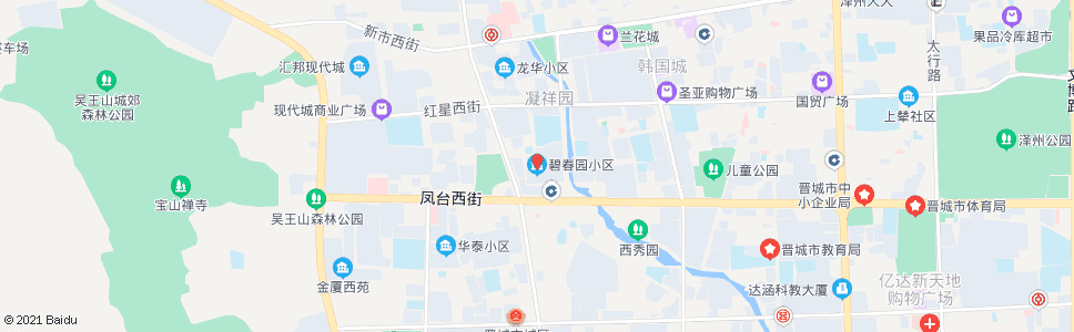 晋城碧春园小区_公交站地图_晋城公交_妙搜公交查询2024