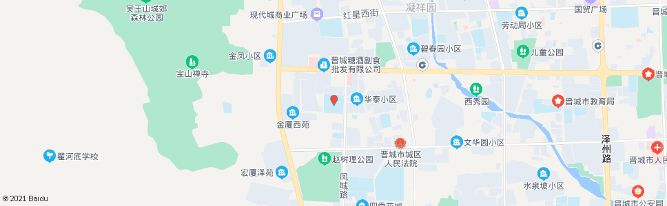 晋城北华学校_公交站地图_晋城公交_妙搜公交查询2024