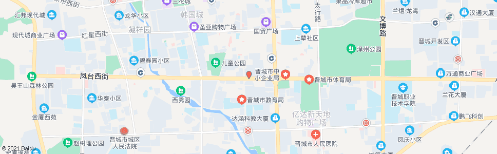 晋城美好家园_公交站地图_晋城公交_妙搜公交查询2024