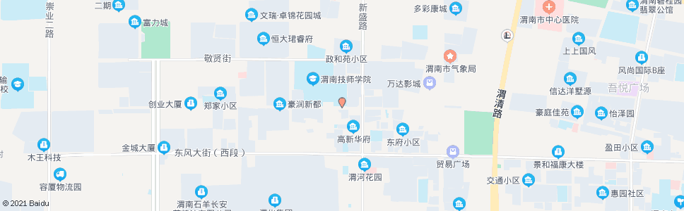渭南高新中学_公交站地图_渭南公交_妙搜公交查询2024