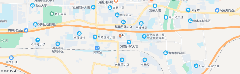 渭南电池厂_公交站地图_渭南公交_妙搜公交查询2024
