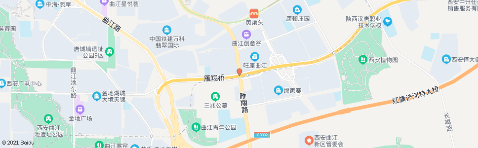 西安南三环雁翔桥_公交站地图_西安公交_妙搜公交查询2024