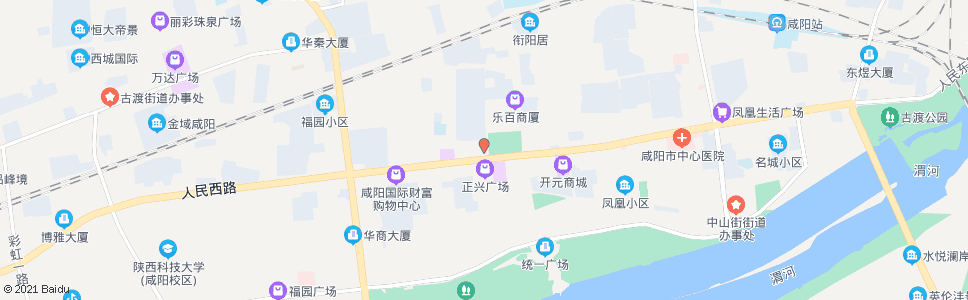 咸阳咸阳路桥公司_公交站地图_咸阳公交_妙搜公交查询2024