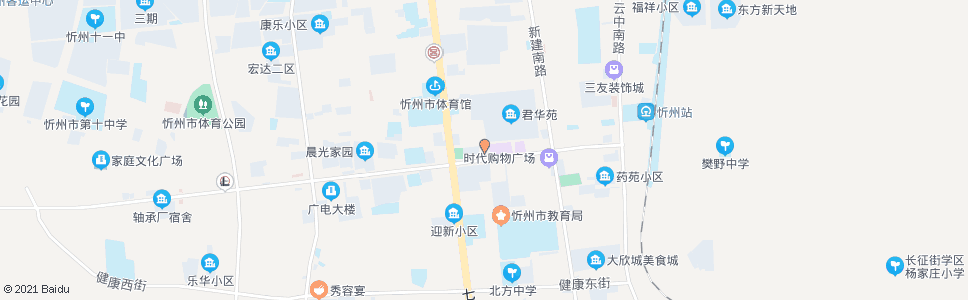 忻州市建设局_公交站地图_忻州公交_妙搜公交查询2024