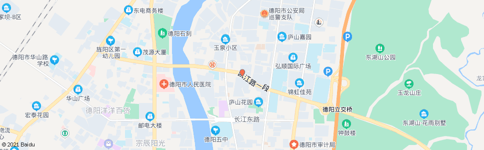 德阳东桥市场北门_公交站地图_德阳公交_妙搜公交查询2024