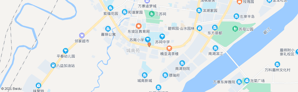 眉山启贤路口_公交站地图_眉山公交_妙搜公交查询2024