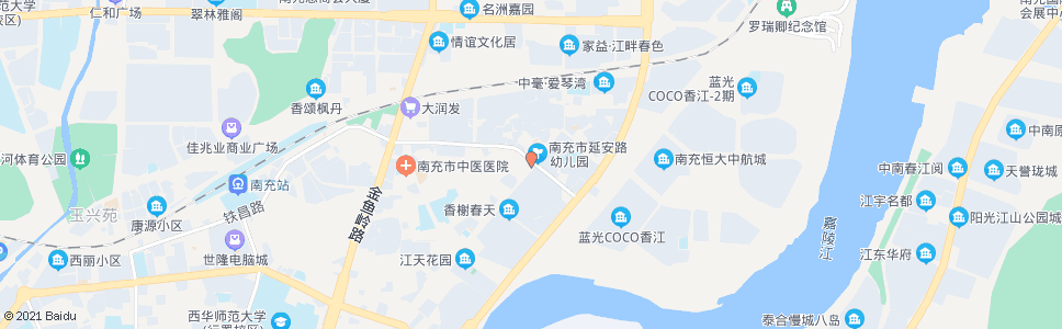 南充跃进路_公交站地图_南充公交_妙搜公交查询2024