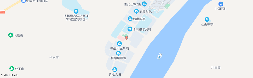 宜宾新中医院_公交站地图_宜宾公交_妙搜公交查询2024