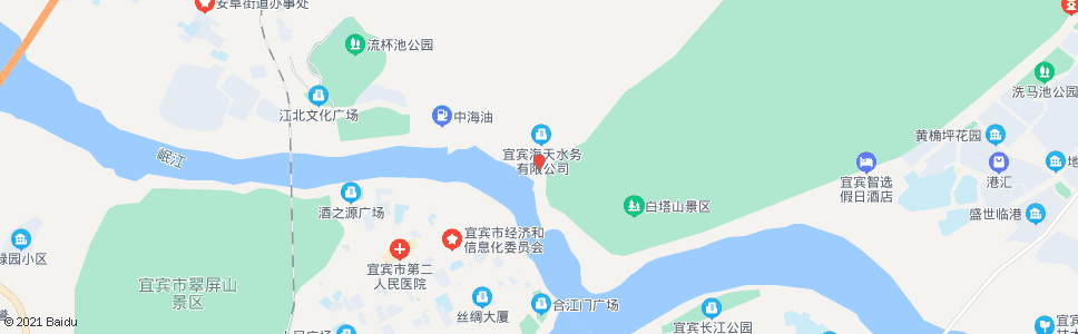 宜宾凉姜沟_公交站地图_宜宾公交_妙搜公交查询2024